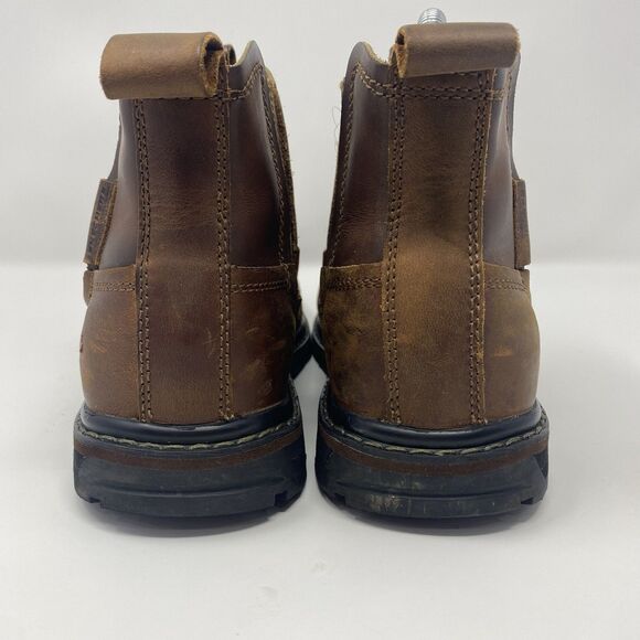 Skechers Men\'s 7 Brown Blaine Orsen Ankle Chelsea Leather Boots Preppy City main image 16